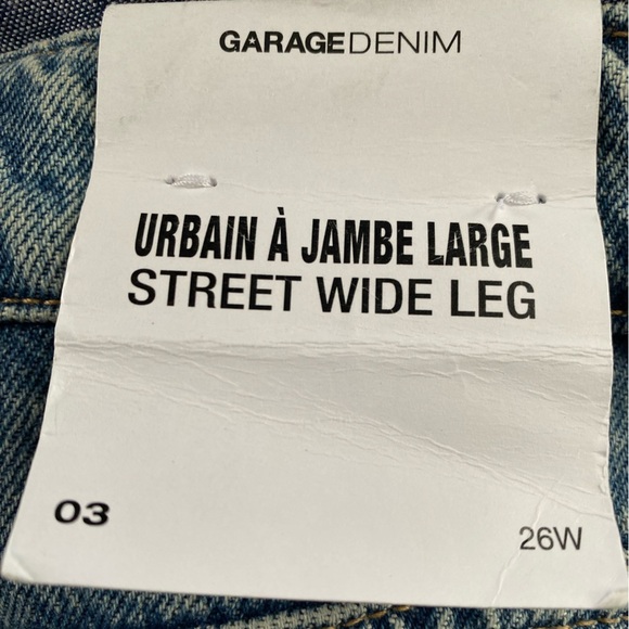 NWT GARAGE Street Wide Leg Size 26W - Picture 7 of 8
